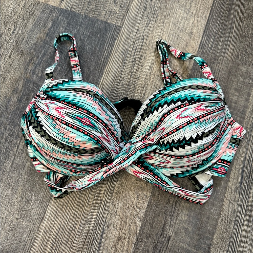 Printed Bikini top